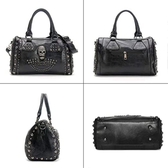 New Skull Handbag Large Capacity Gothic Style - Picture 4 of 6